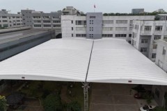 电动推拉棚结构计算与风洞模拟解析