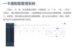名度智能解码化工园区一卡通物流管理