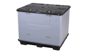 聚焦锂电池物流安全，复海推出阻燃围板箱解决方案